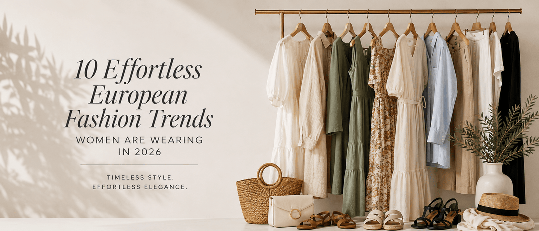 10 Effortless European Fashion Trends Women Are Wearing in 2026 - Must Boutique
