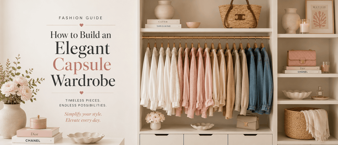 How to Build an Elegant Capsule Wardrobe - Must Boutique