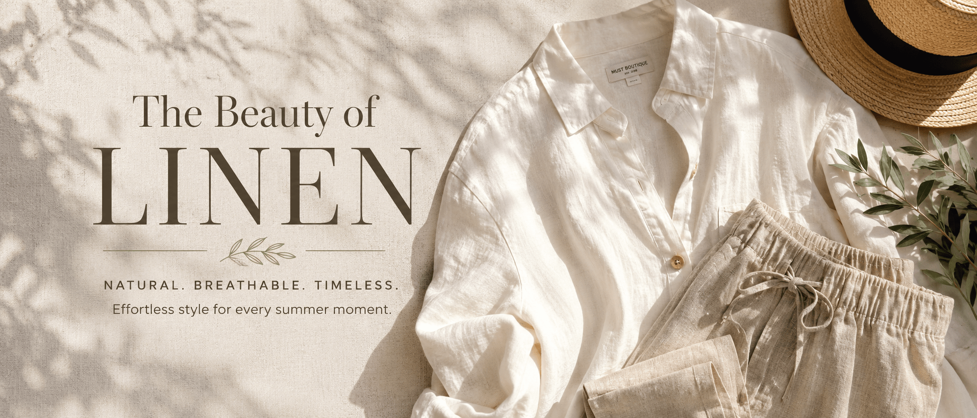 Why Linen Is the Ultimate Summer Fabric: A Complete Guide to Staying Cool in Style - Must Boutique