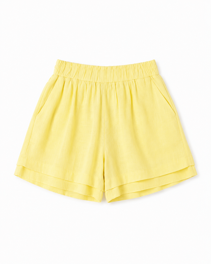 Aléa Ramie Flowy Shorts