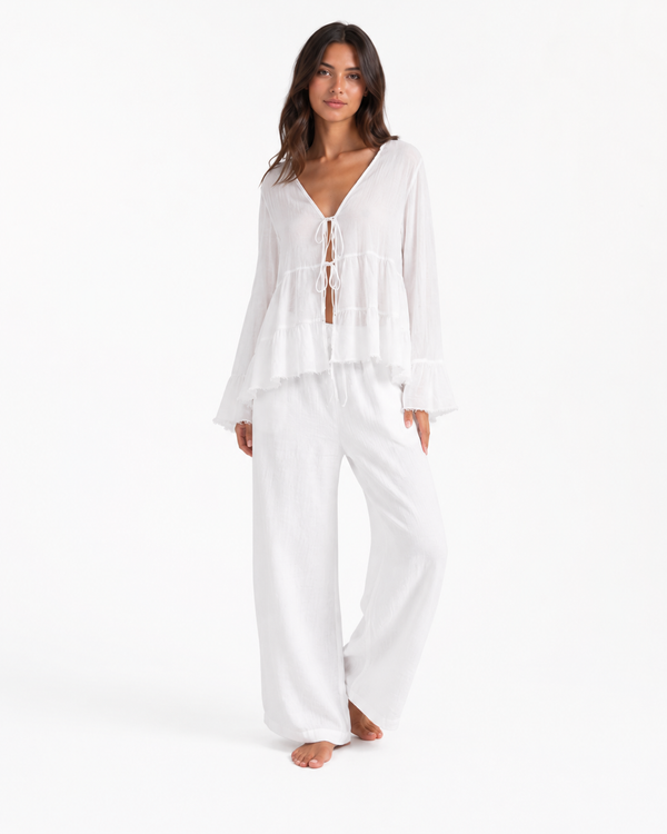 Elise Light Cotton Blouse