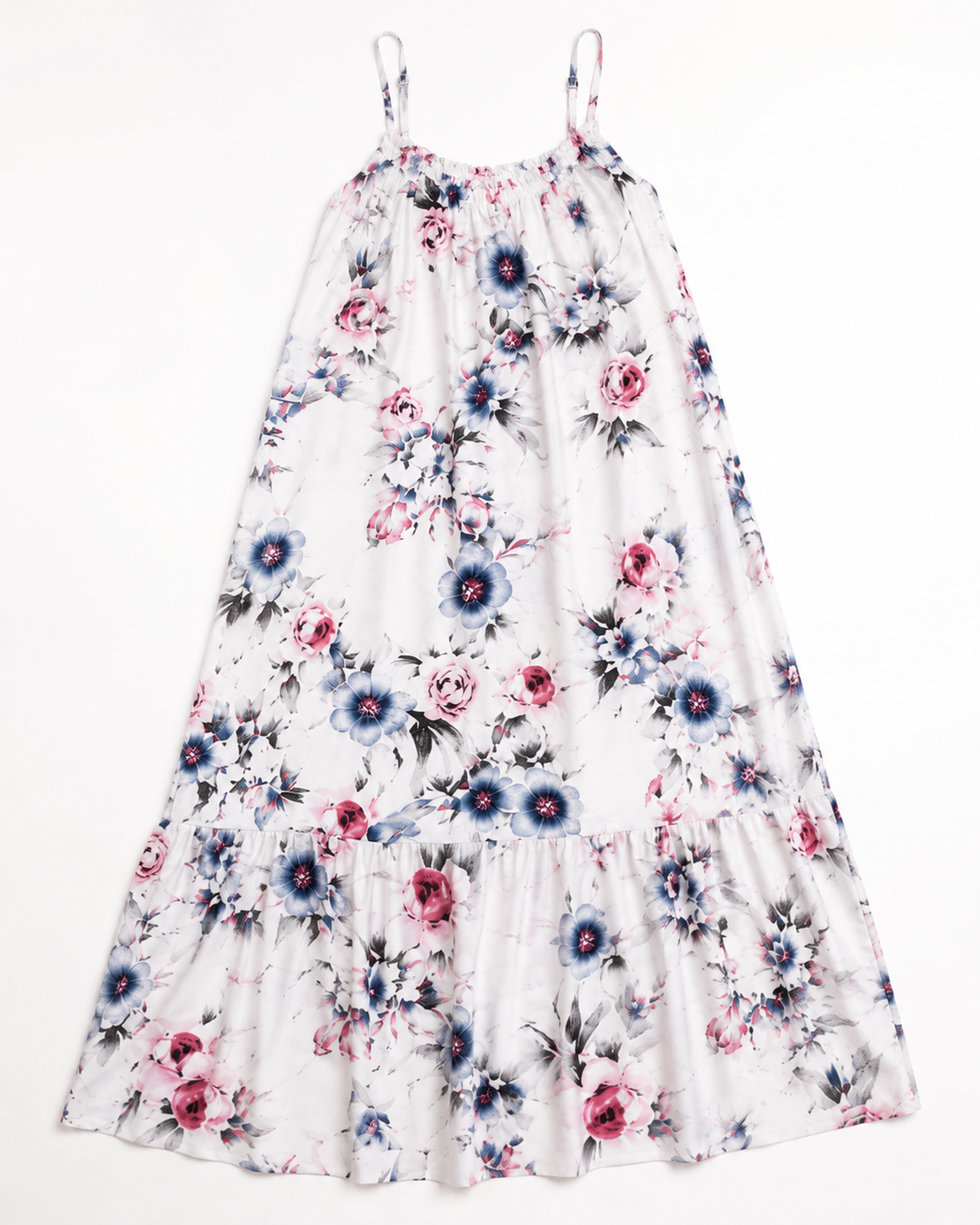 Rosalie Watercolor Floral Maxi Dress