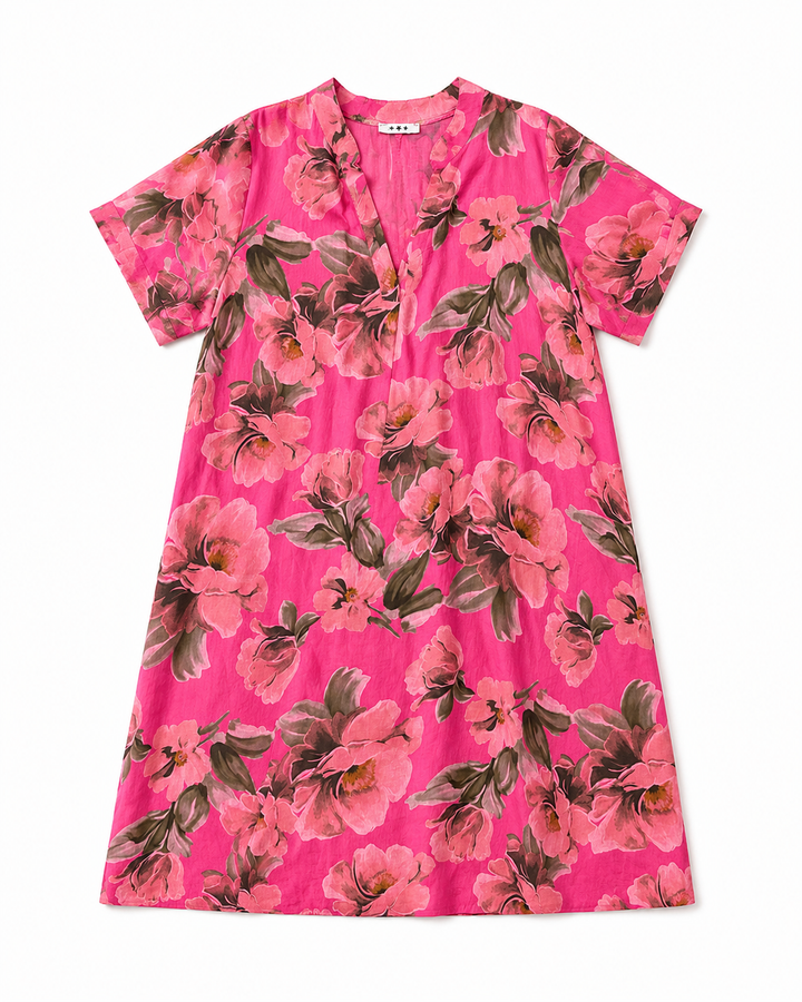 Rosalie Floral V-Neck Dress