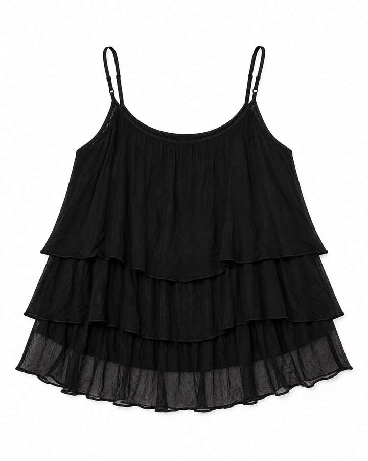 Abbas Silk Layered top