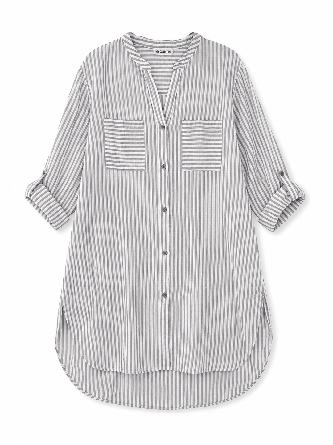 Maxine Striped Shirt Dress