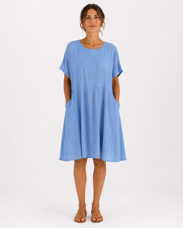 Luce Relaxed Pocket Dress