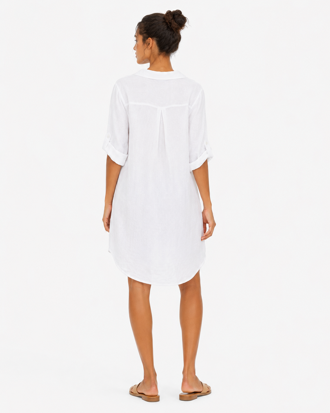 Verona Three-Quarter Sleeve Dress