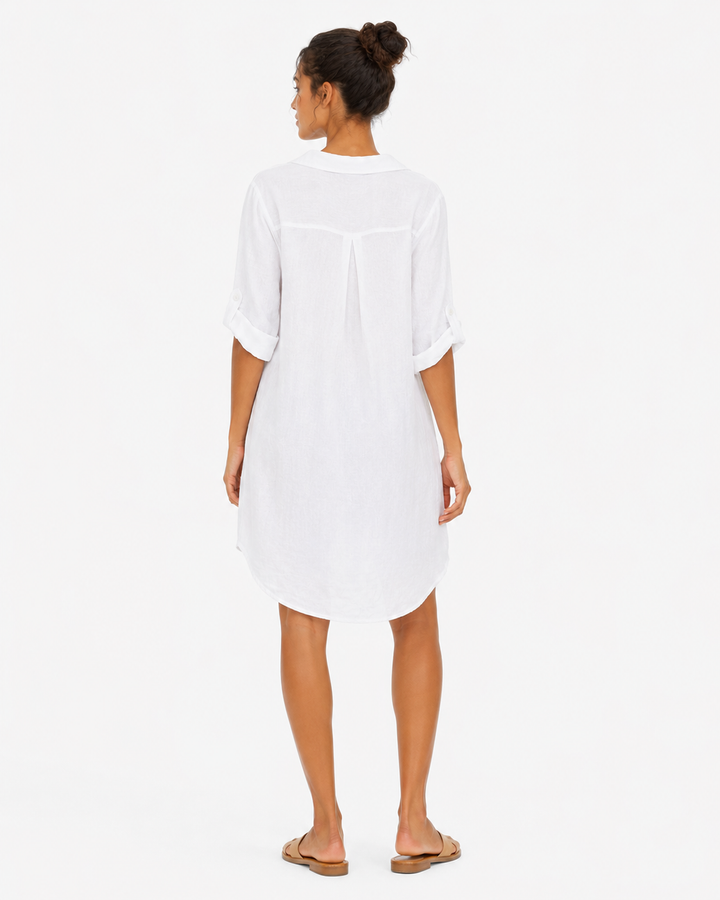 Verona Three-Quarter Sleeve Dress