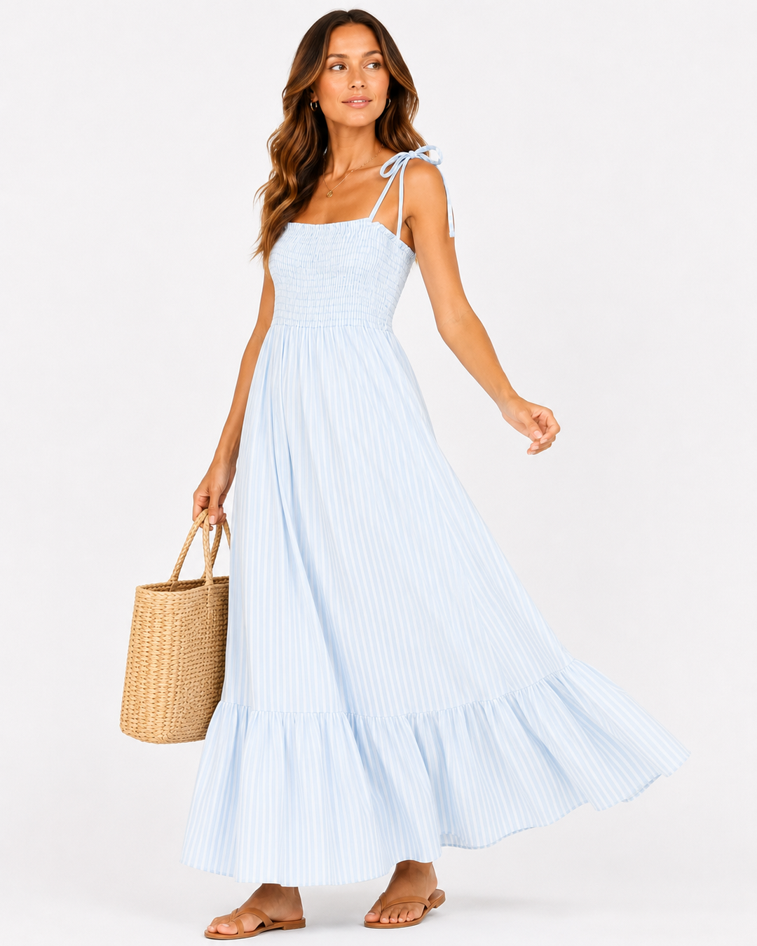 Kenzie Stripe Maxi Dress