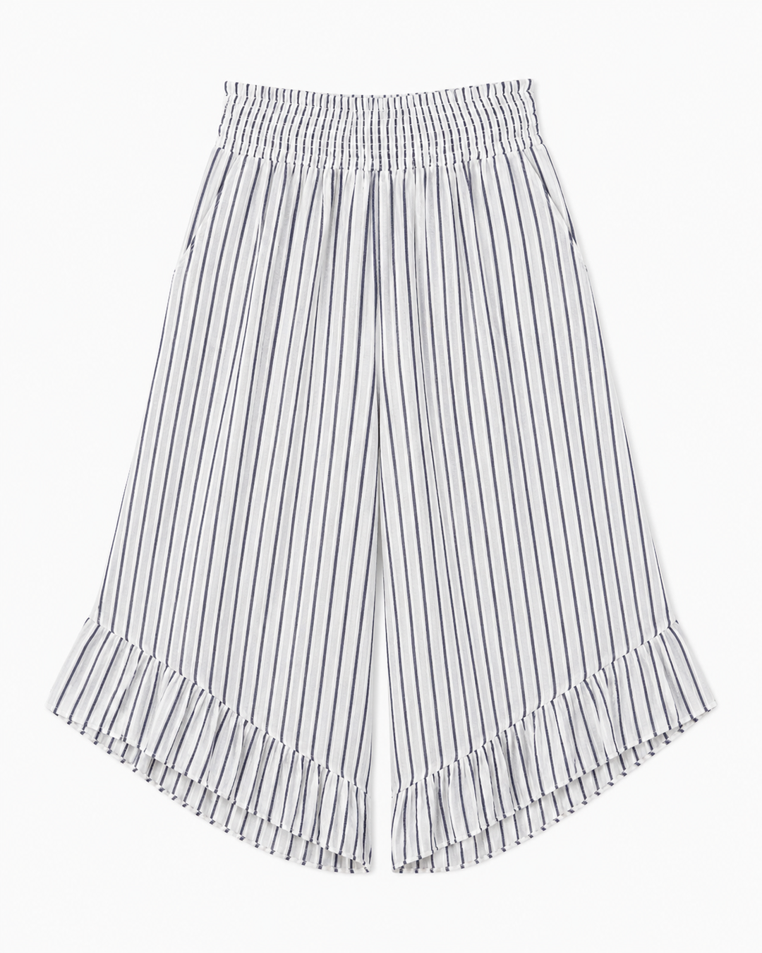 Rodrigo Linen Ruffle Culottes