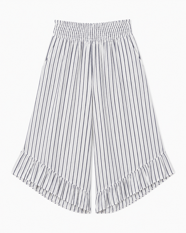 Rodrigo Linen Ruffle Culottes
