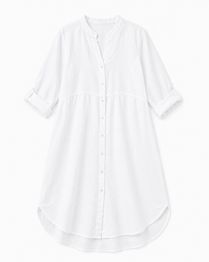 Hannah Button Down Shirt Dress