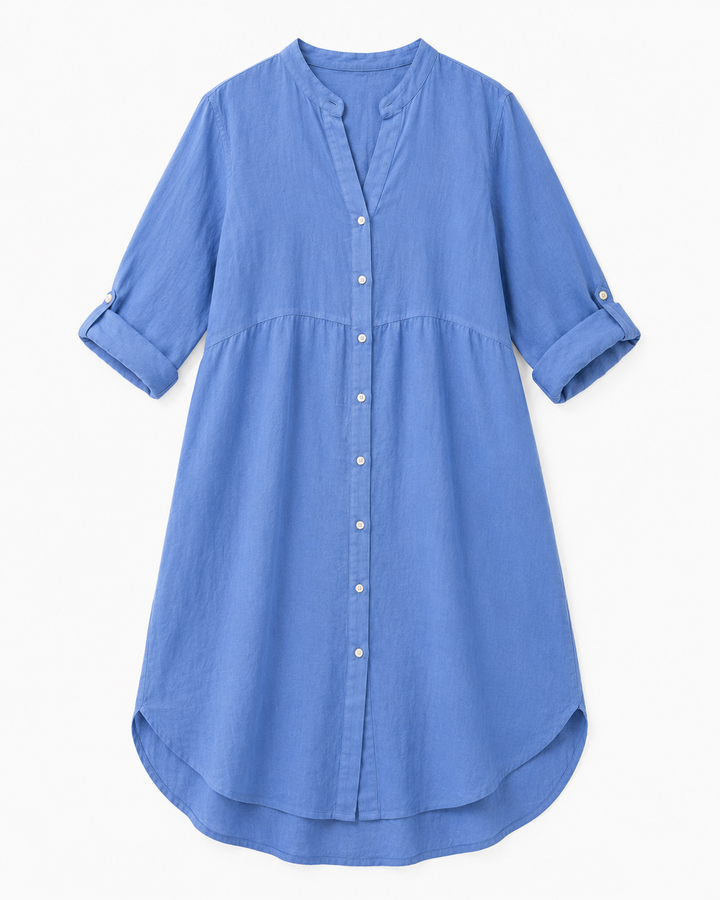 Hannah Button Down Shirt Dress