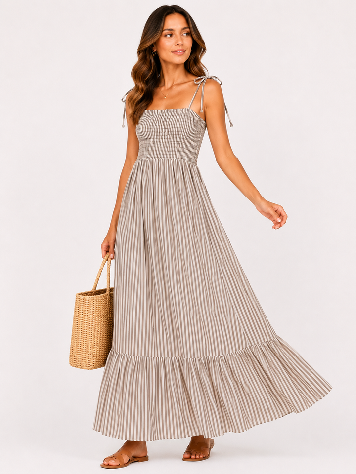 Kenzie Stripe Maxi Dress