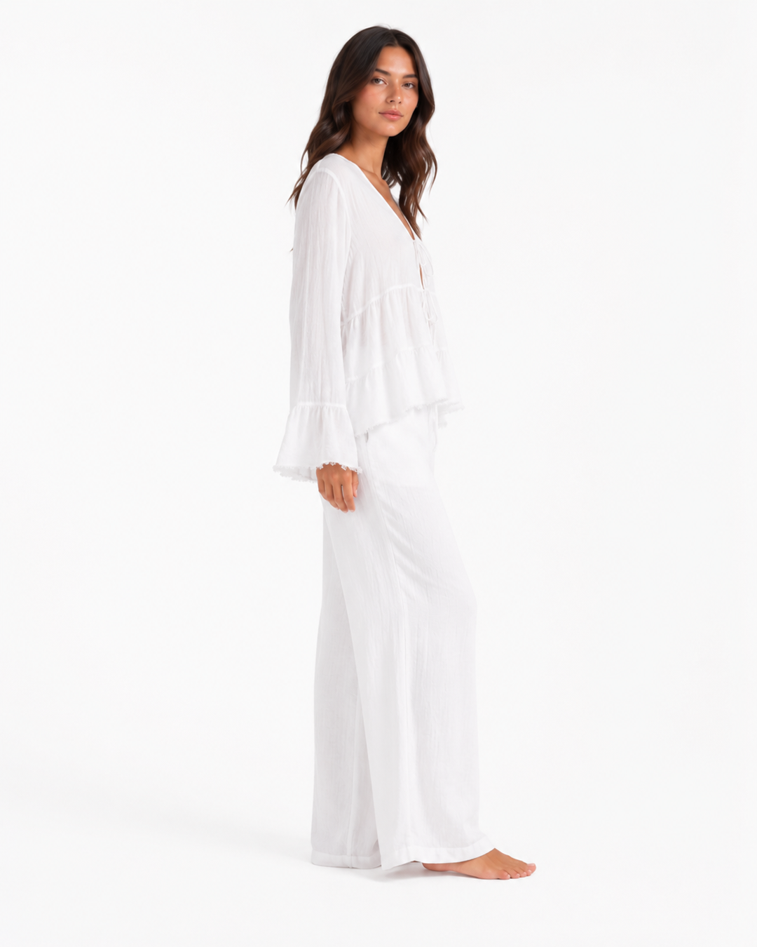 Elise Light Cotton Blouse