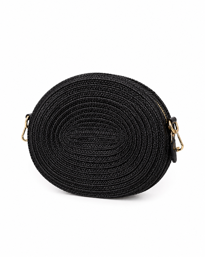 Alice Straw Crossbody Bag
