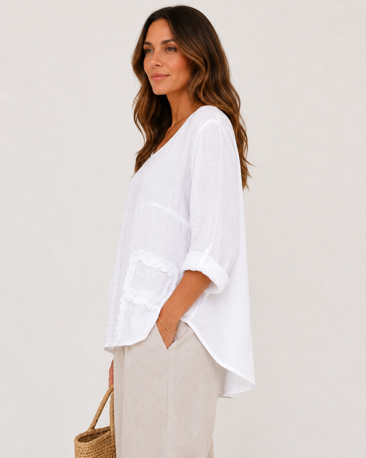 Noah Linen Top