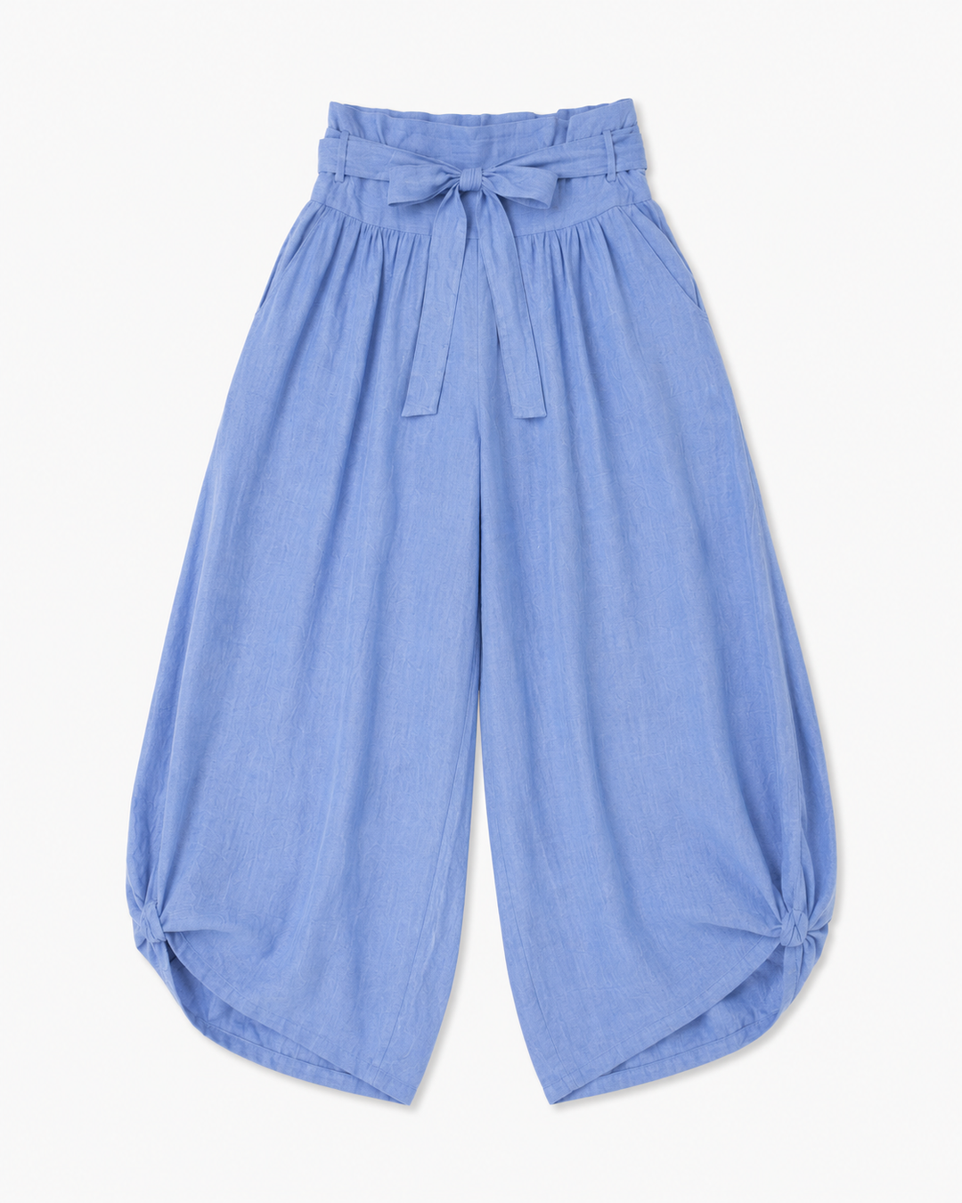 Ibiza High-Waisted Linen Pants