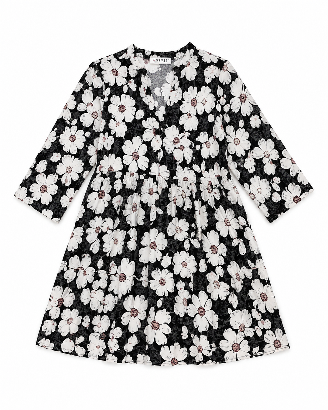 Evelyn Floral Mini Dress