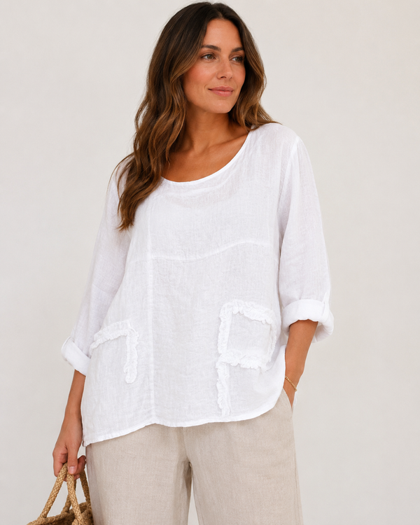 Noah Linen Top
