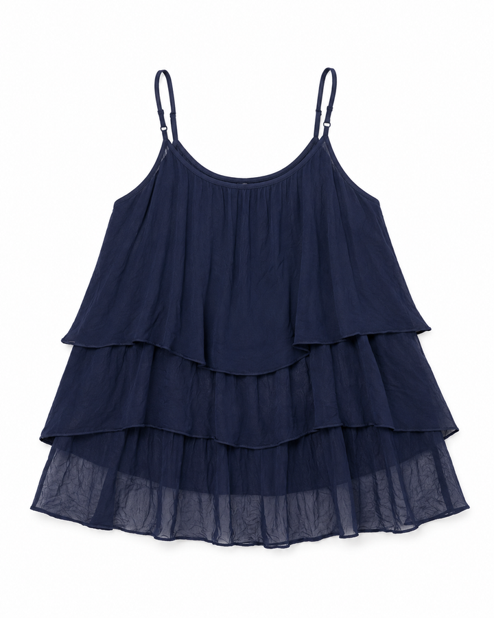 Abbas Silk Layered top