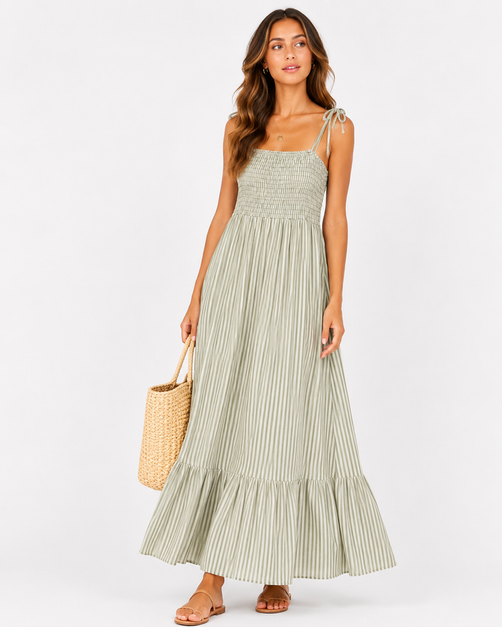 Kenzie Stripe Maxi Dress