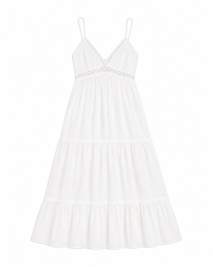 Noé Open Back Midi Dress