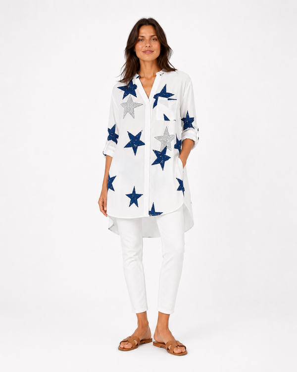 Estrella Beaded Tunic