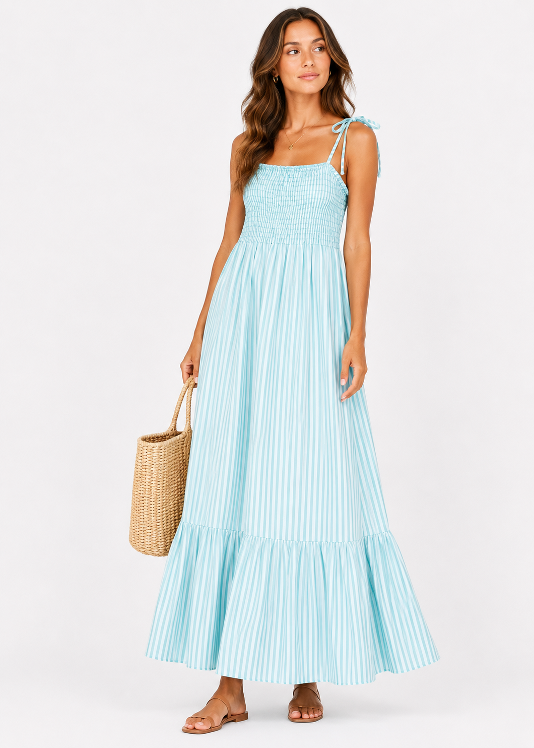 Kenzie Stripe Maxi Dress