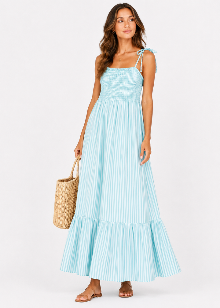 Kenzie Stripe Maxi Dress