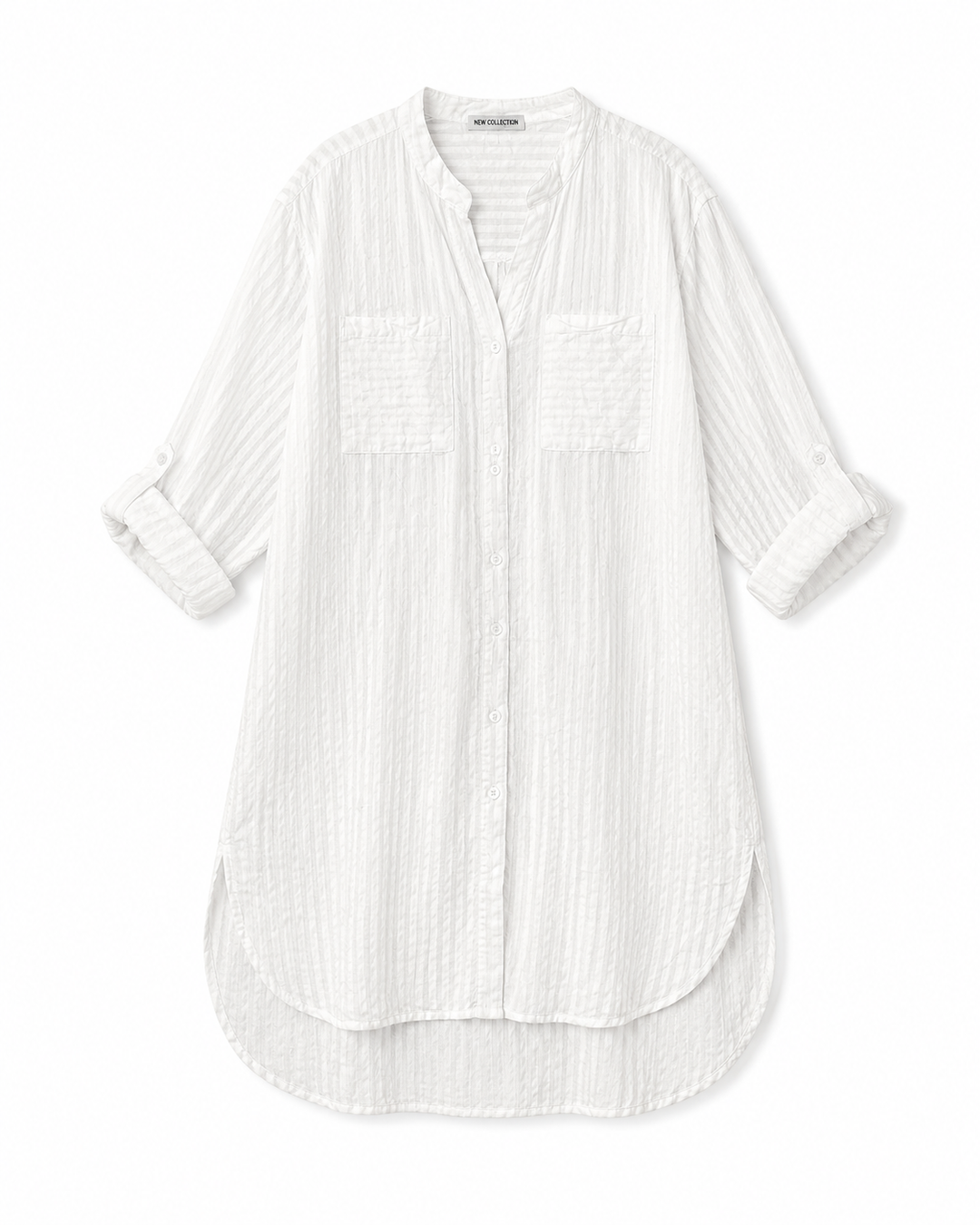 Maxine Striped Shirt Dress