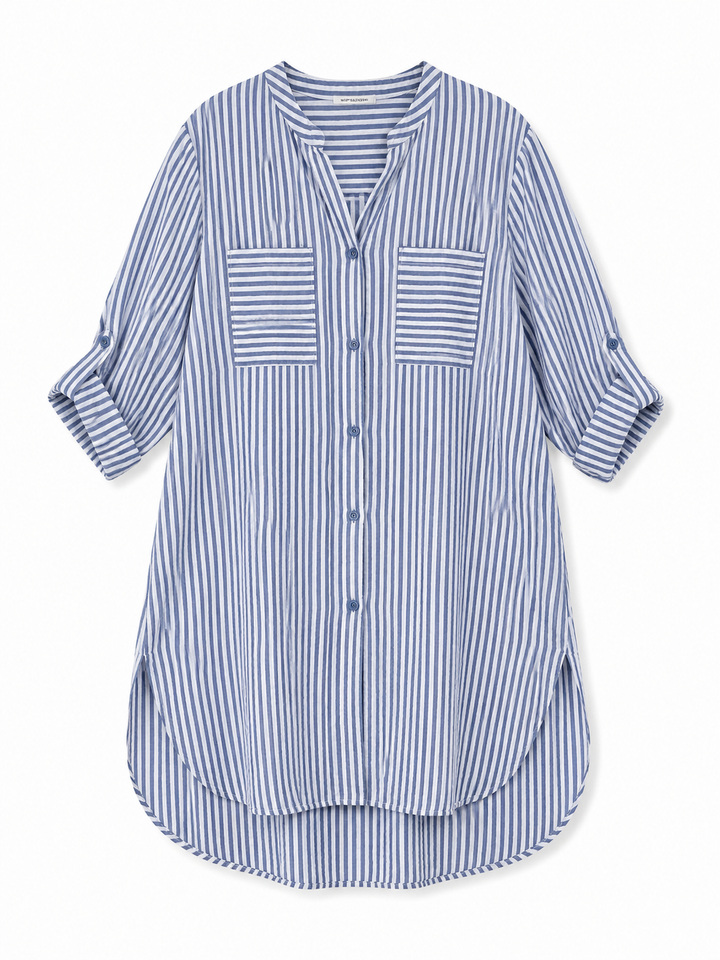 Maxine Striped Shirt Dress