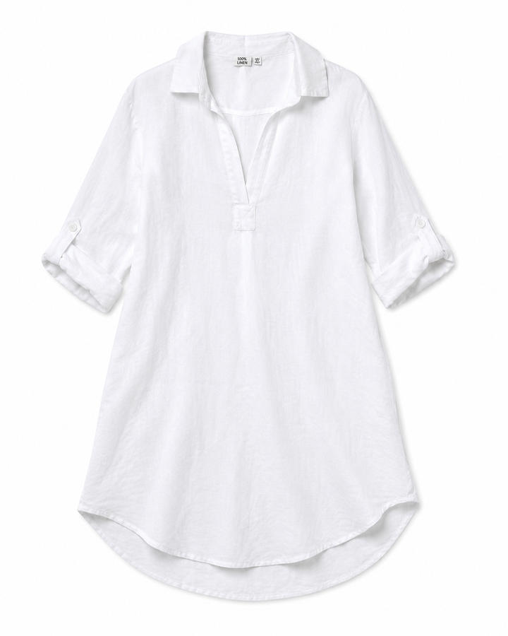 Verona Three-Quarter Sleeve Dress