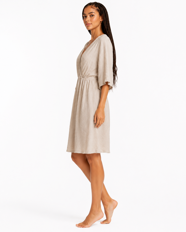 Amora Waffle Textured Dress