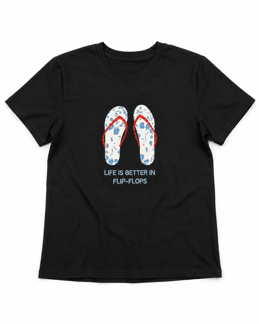 Coastal Flip Flop Graphic Tee
