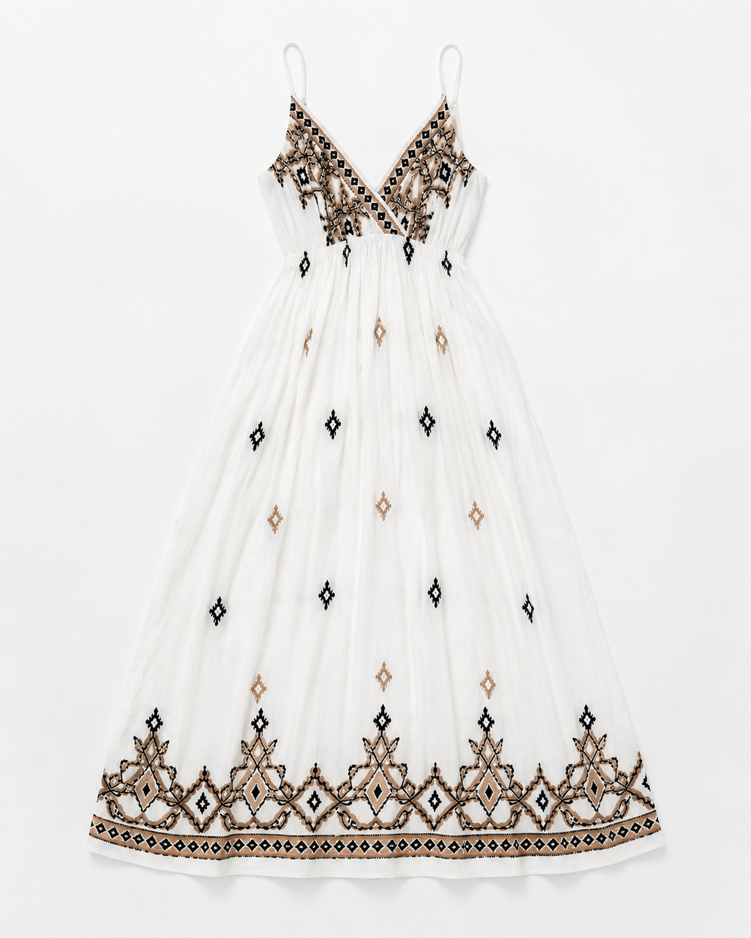 Tara Embroidered Maxi dress