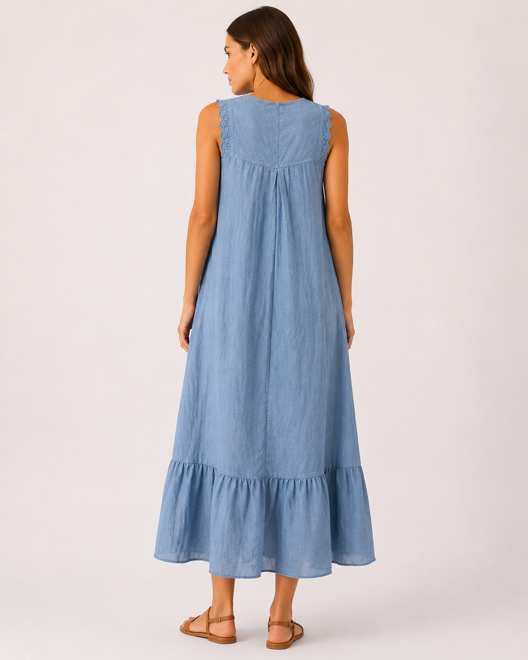 Pamela A-line Ruffle Dress