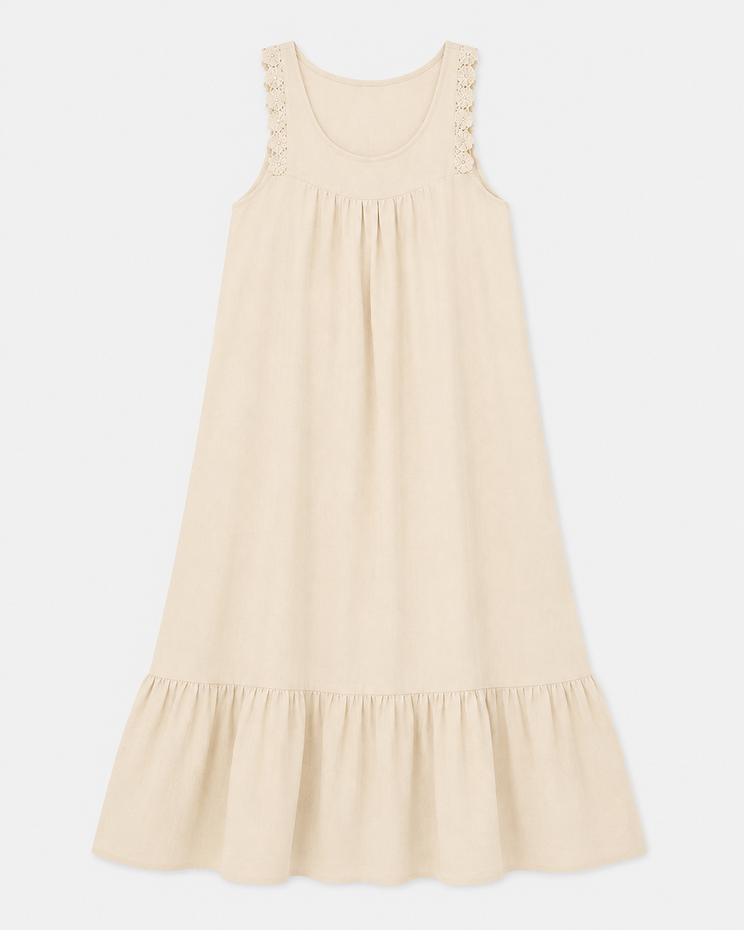 Pamela A-line Ruffle Dress