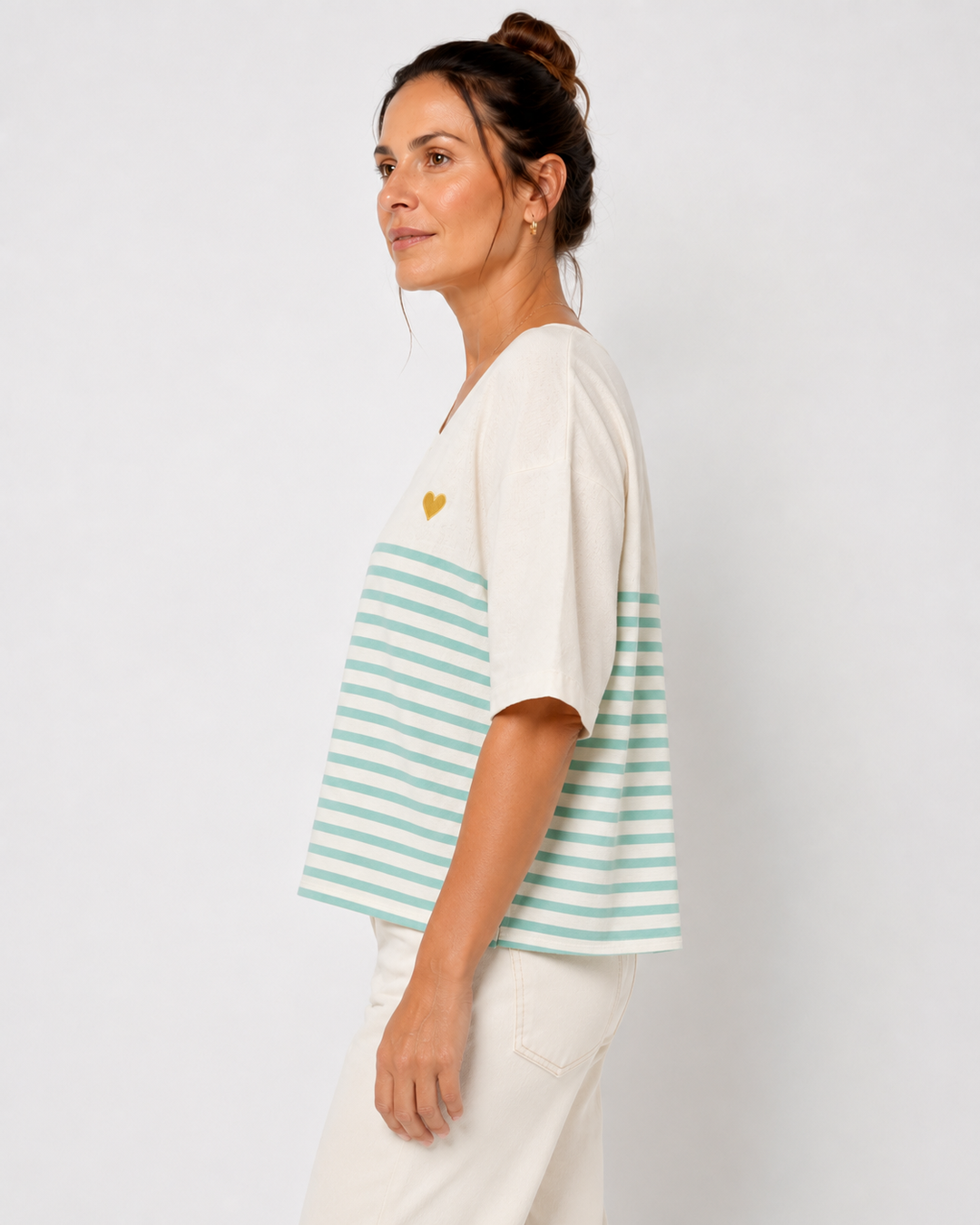 Monday Stripe Knit Tee