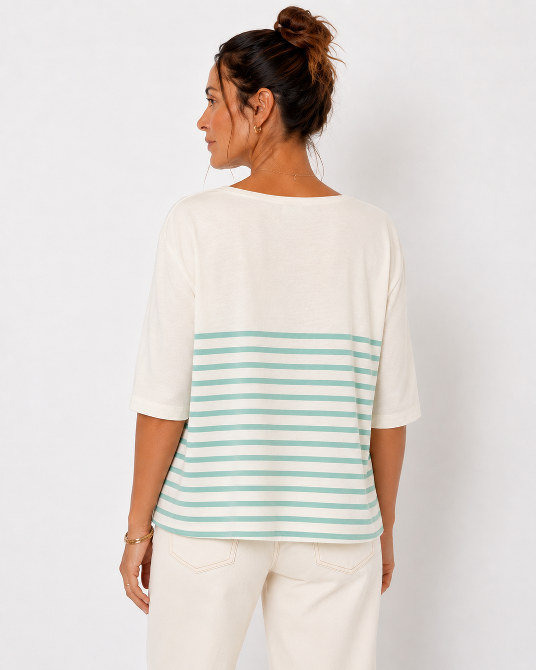 Monday Stripe Knit Tee