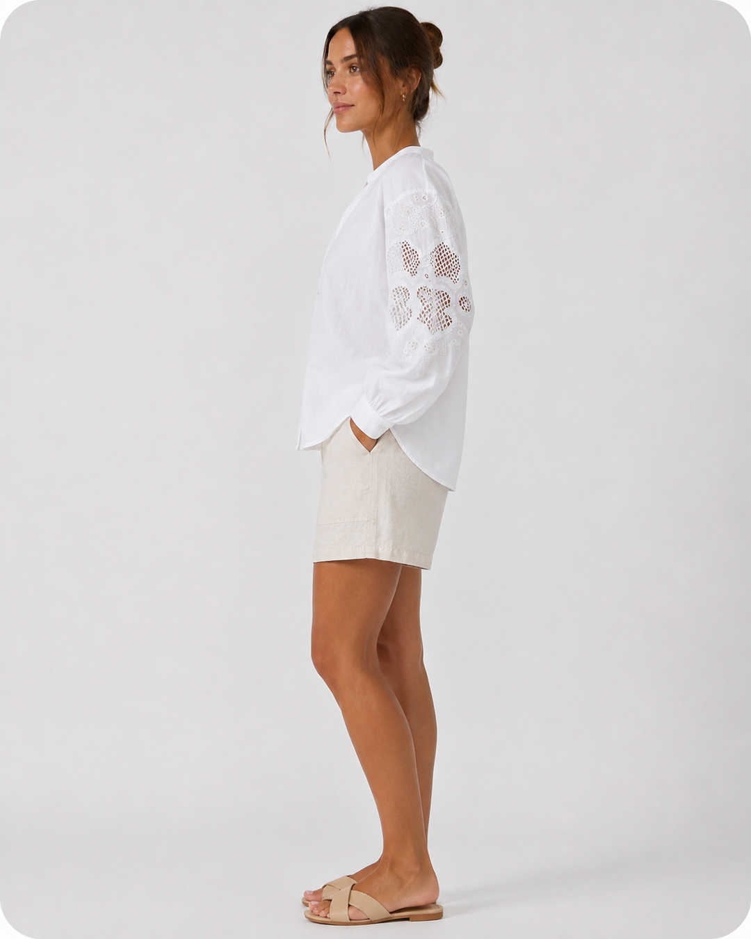 Tania Embroidered Cotton Blouse