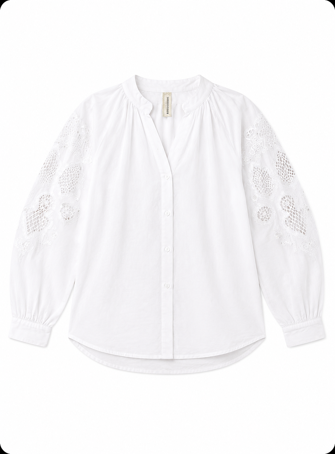 Tania Embroidered Cotton Blouse