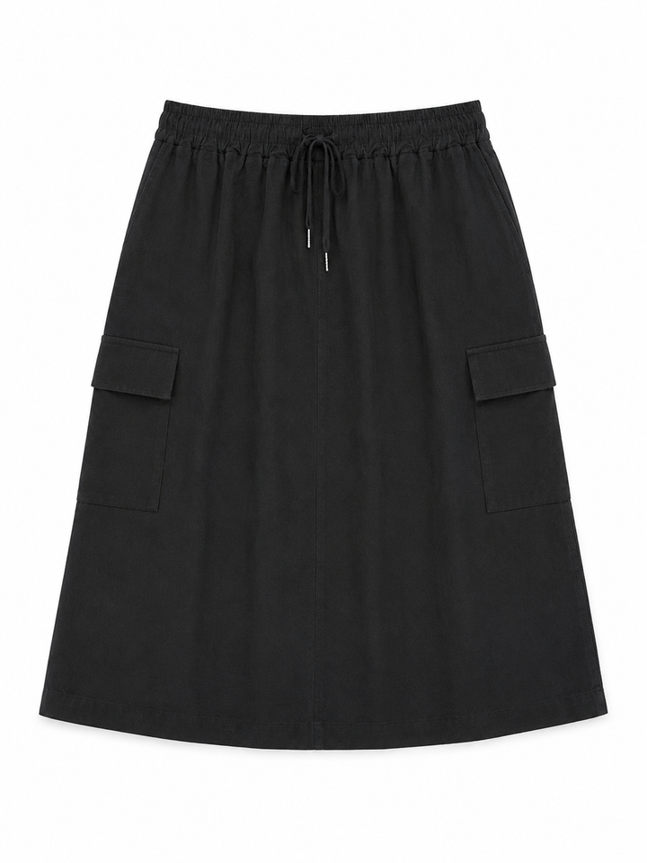 Souad Cargo Midi Skirt