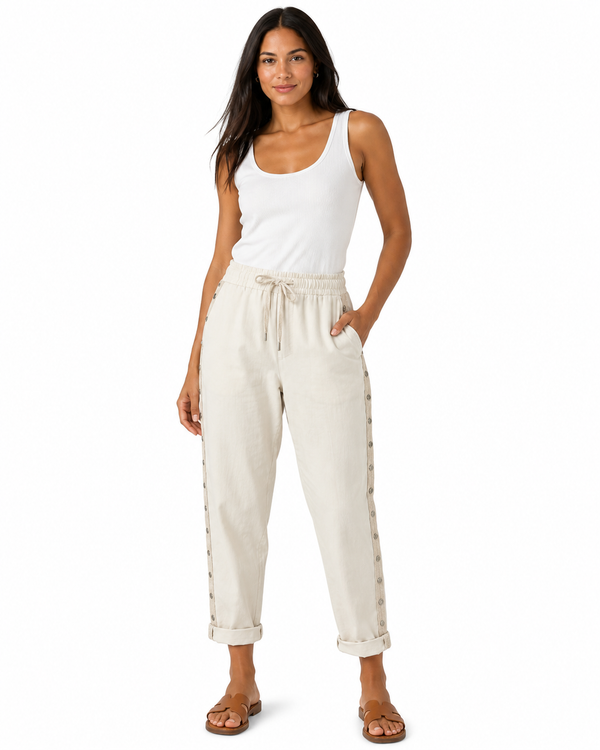 Reena Studded Side Jogger Pants
