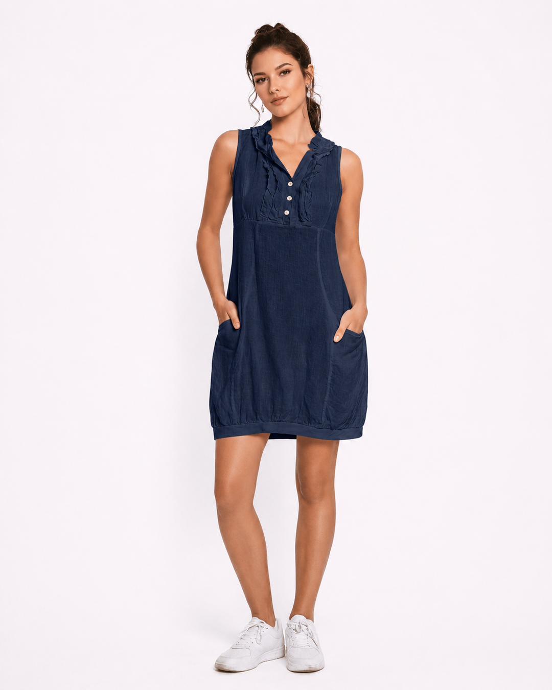 The Effortless Ruffle Pocket Dress