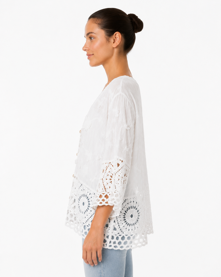 Iba Crochet detailed Cardigan
