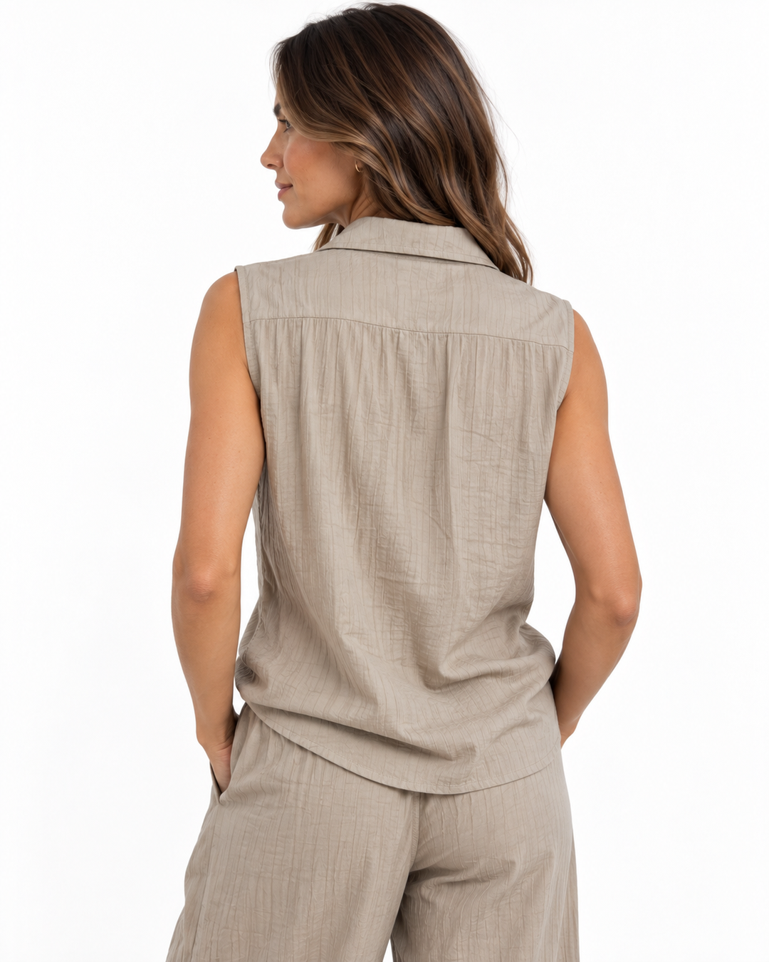 Ioana tie-front Blouse