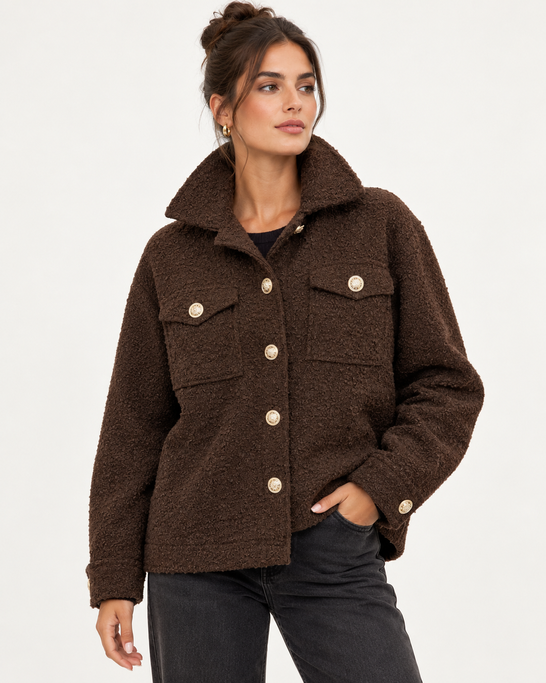 Charlotte Sherpa Jacket