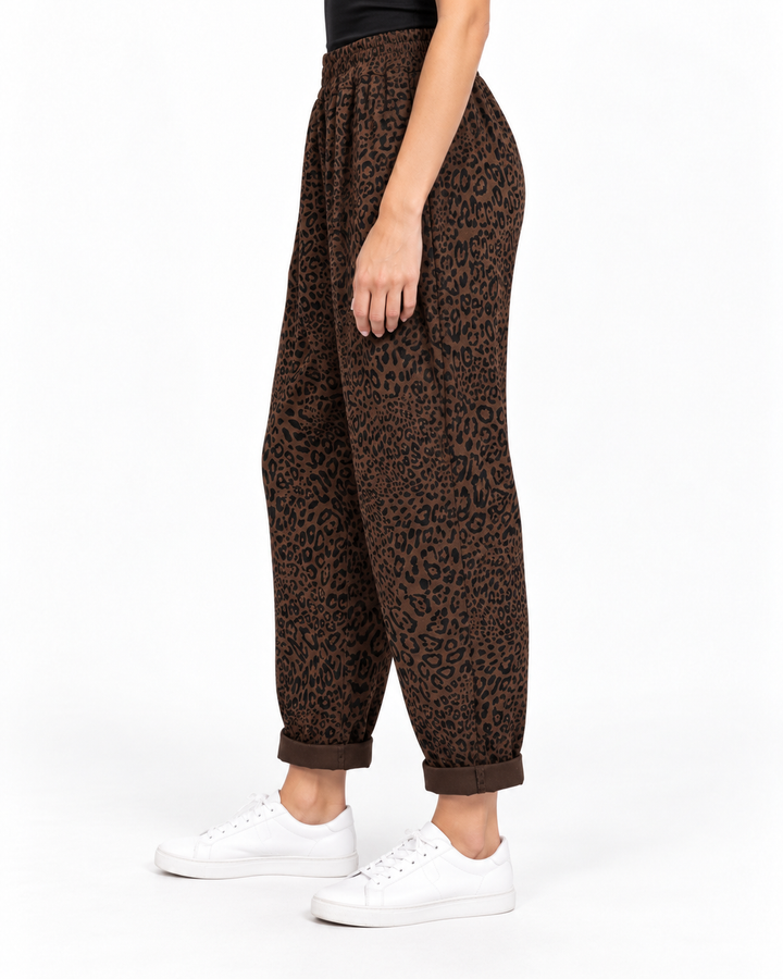 Micaela Leopard Ballons Pants