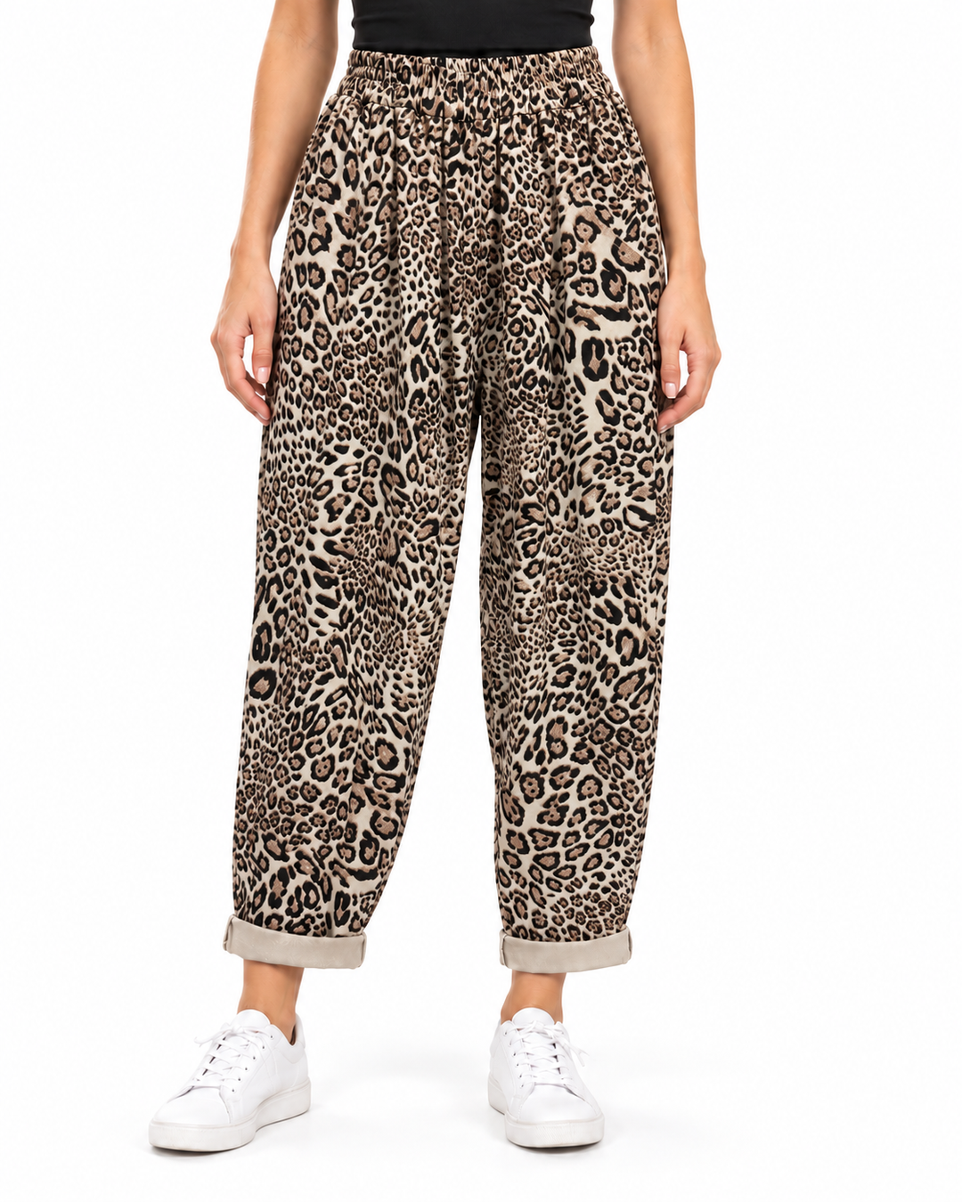Micaela Leopard Ballons Pants